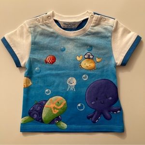 Mayoral Newborn Sea Life Shirt!